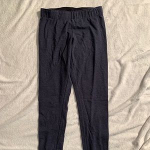 Garage blue/gray low rise leggings
